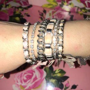 Juicy Couture Pink Chain Bracelet